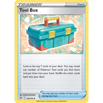 Sběratelská karetní hra Pokémon karta Tool Box 168/196 - Lost Origin