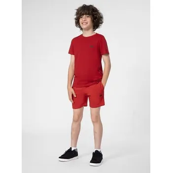 4F Sportovní kraťasy 4FJSS23TSHOM048 Červená Regular Fit 164