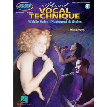 Umění Advanced Vocal Technique: Middle Voice, Placement and Styles – Dena Hutchinson (EN)