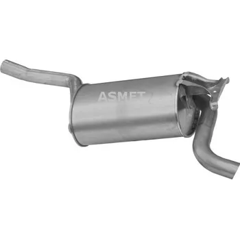 Tlumič výfuku Zadní tlumič výfuku ASMET 01.020