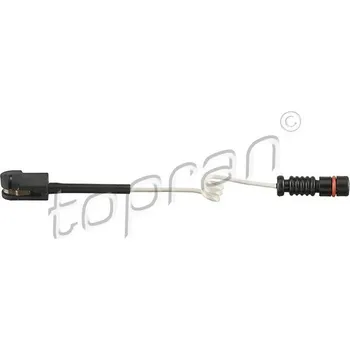 Brzdová destička Výstražný kontakt, opotřebení obložení TOPRAN 113 551