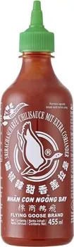 Omáčka FLYING GOOSE BRAND Sriracha chilli a koriandr 455 ml