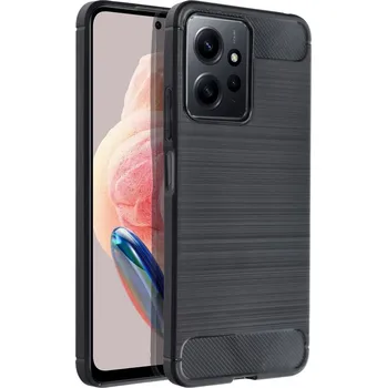Pouzdro na mobilní telefon Forcell Carbon Case pro Xiaomi Redmi Note 12 4G černé