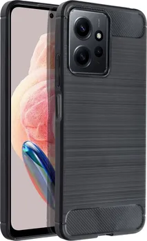 Pouzdro na mobilní telefon Forcell Carbon Case pro Xiaomi Redmi Note 12 4G černé