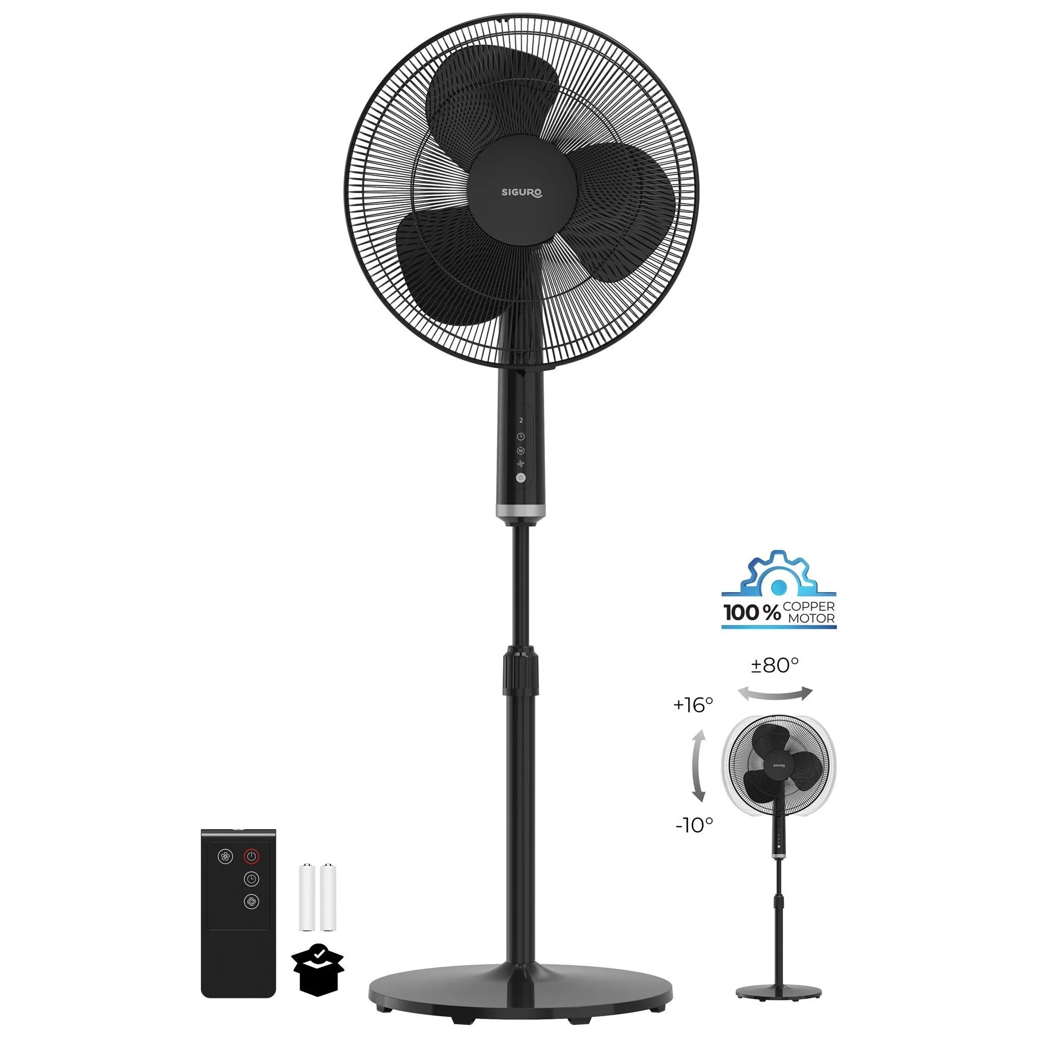 Fotografie 1 - Domácí ventilátor Siguro Summer Wind SGR-FN-K351B