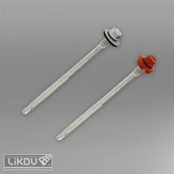 Vrut LIKOV Samovrtný vrut s podložkou EPDM typ WSW-6 pr. 5,5mm, délka 275mm