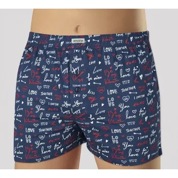 Trenýrky Trenýrky Andrie Valentýn PS 5715 modré Barva: Modrá, Velikost: XXL