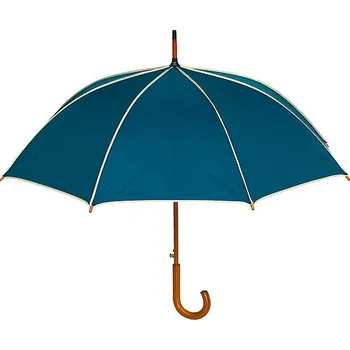 Deštník Automatický dřevěný holový deštník WALTZ, modrá