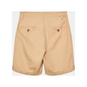 Pánské kraťasy United Colors Of Benetton Šortky z materiálu 4BE7C901E Béžová Regular Fit 140