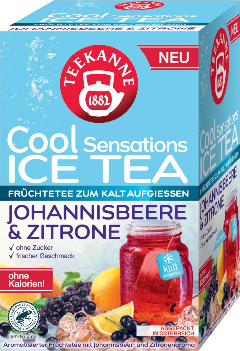 Teekanne Cool Sensations Ice Tea Truskawka Limonka - Opinie I Ceny Na