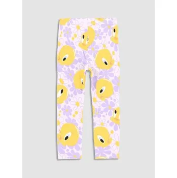 Dámské legíny Coccodrillo Legíny WC3122106LIG Fialová Slim Fit 74