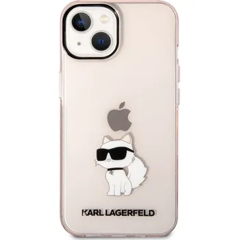 Karl Lagerfeld IML Choupette NFT kryt pro iPhone 14 PLUS Barva: Růžová