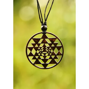 Šperk Náhrdelník "Šrí Jantra"