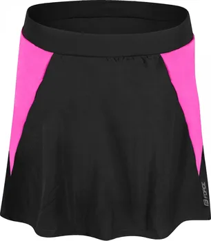 cyklistická sukně Force Daisy 900243 černá/ růžová