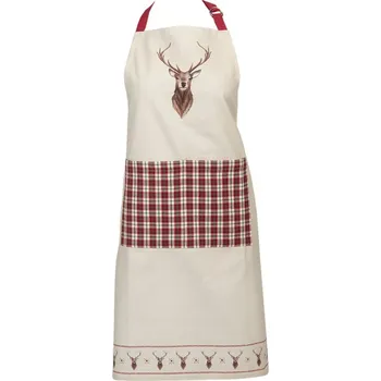 Kuchyňská zástěra Zástěra s jelenem - bavlna - krásný dárek