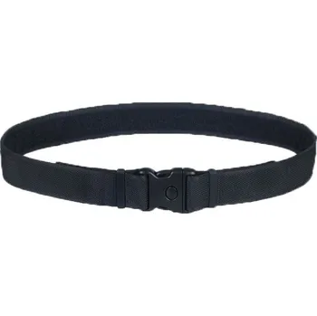 Módní doplněk Služební opasek Dasta s plastovou sponou, dvojitý, vnitřní VELCRO pásek, 2 poutka, M