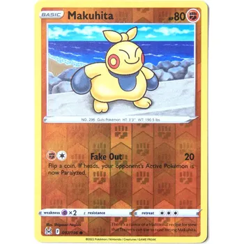 Sběratelská karetní hra Pokémon karta Makuhita 097/196 Reverse Holo - Lost Origin