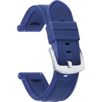 Řemínek na hodinky Silikonový řemínek Ricardo Jelsi, modrý, Quick Release
