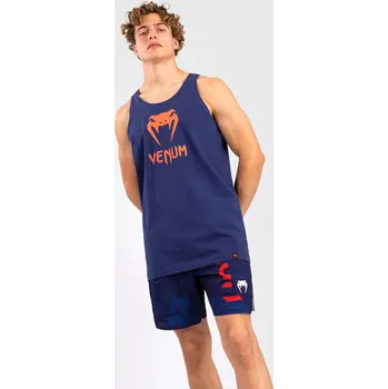 Pánské tílko Pánské tílko Venum Classic - Navy Blue/Orange tmavě modré Velikost: L