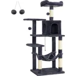 Kočičí škrabadlo Lupola II 143 cm tmavě šedé