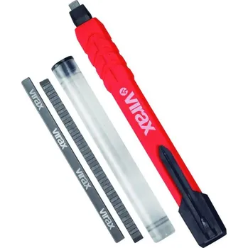VIRAX Tesařská tužka s vyměnitelnou náplní + 2 náplně