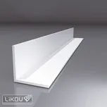 LIKOV Lišta PVC rohová neděrovaná G-LN PVC 40/40mm, délka 3,5m