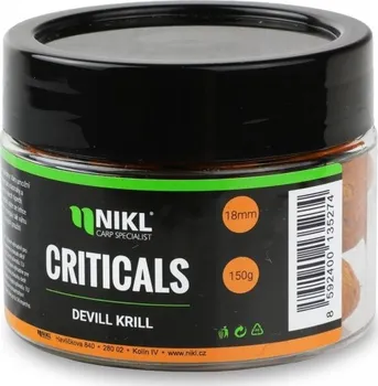 Boilies Nikl Criticals 18 mm/150 g