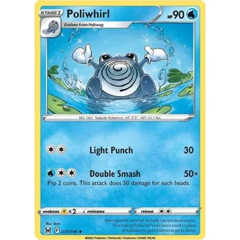 Sběratelská karetní hra Pokémon karta Poliwhirl 031/196 - Lost Origin