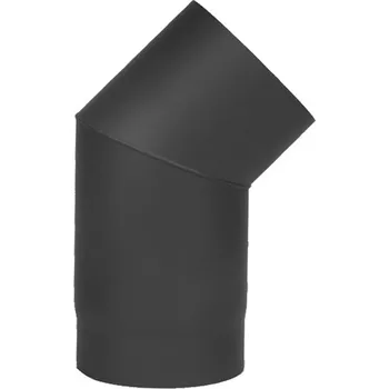 Krbová kamna LIVN komínová roura koleno 45 stupňů/ prům.150mm