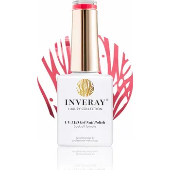 Lak na nehty Inveray UV/LED Gel Lak No. 140 CORAL