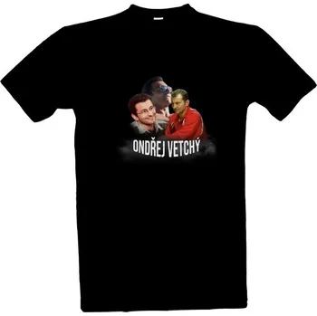 Tričko s potiskem Ondřej Vetchý Tričko pánské