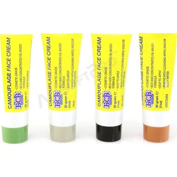 Vybavení pro přežití Maskovací barva v krému BCB - tuba, hnědá