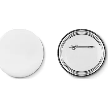 PIN - Odznak , stříbrná mat