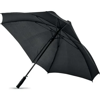 Deštník 27palcový čtvercový deštník - COLUMBUS, černá