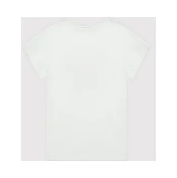 Pánská móda United Colors Of Benetton T-Shirt 3I1XG101W Bílá Regular Fit 90