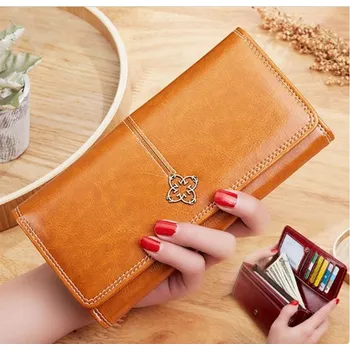 Kabelka Dámská velká peněženka v krásném módním designu Barva: žlutá 1