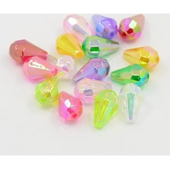 Dětské navlékací korálky Plastové korálky 220 (12.5x8mm)