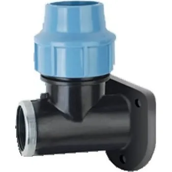 Instalatérský materiál PE Nástěnné koleno 20x1/2"