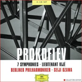 Zahraniční hudba Sergej Prokofjev / Berlínští filharmonici, Seiji Ozawa - 7 Symphonies / Lieutenant Kijé (4CD, 4637612)