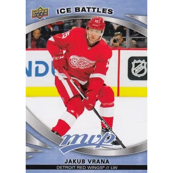 Karetní hra paralel karta JAKUB VRÁNA 23-24 MVP Ice Battles číslo 156