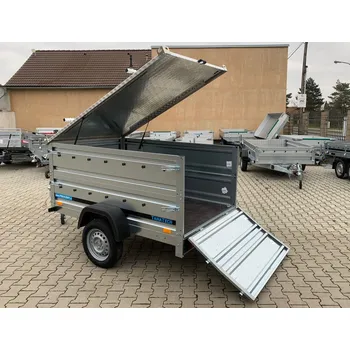 Přívěs k motorovému vozidlu martz Přívěs Maxi 201 s nástavbou a víkem 750kg