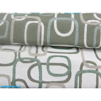 Mirtex Žakárová tkanina MERCURY 360/05 Verde Doubleface šíře 280cm Velkoobchod Ceník: VELKOOBCHOD: po celých rolích, bez odvíjení