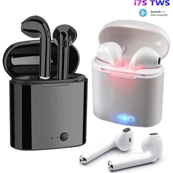 Sluchátka Bezdrátová Bluetooth sluchátka TWS i7s Černá