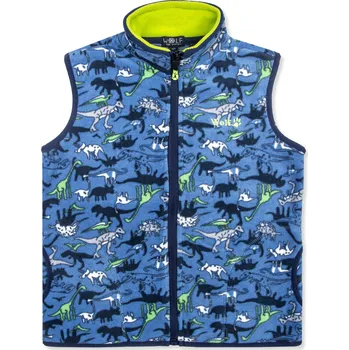 Chlapecká vesta Chlapecká flísová vesta - Wolf B2346, světle modrá Barva: Modrá světle, Velikost: 134