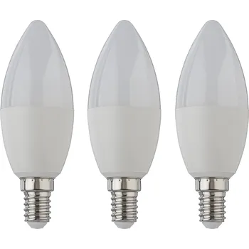 Žárovka LIVARNO home LED žárovka, 2/3 kusy (6 W E14 svíčka, 3 kusy)