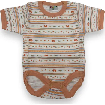 KY Kojenecké oranžové body MICHAL Barva: Oranžová, Velikost: 62