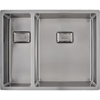 Nerezový dřez NEREZOVÝ DŘEZ CARESSI S ČTVERCOVOU VÝPUSTÍ CA1534Q10