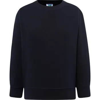 Chlapecká mikina detska_klasicka_levna_mikina_tmave_modra Dětská bavlněná trička JHK: XS