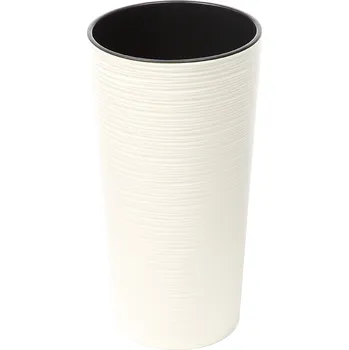 Obal na květináč Lilia 19 Dlutto, obal s vkladem Barva: Krémová