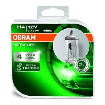 Autožárovka Osram 64193ULT-HCB Žárovka, dálkový světlomet 12V H4 60/55W P43t